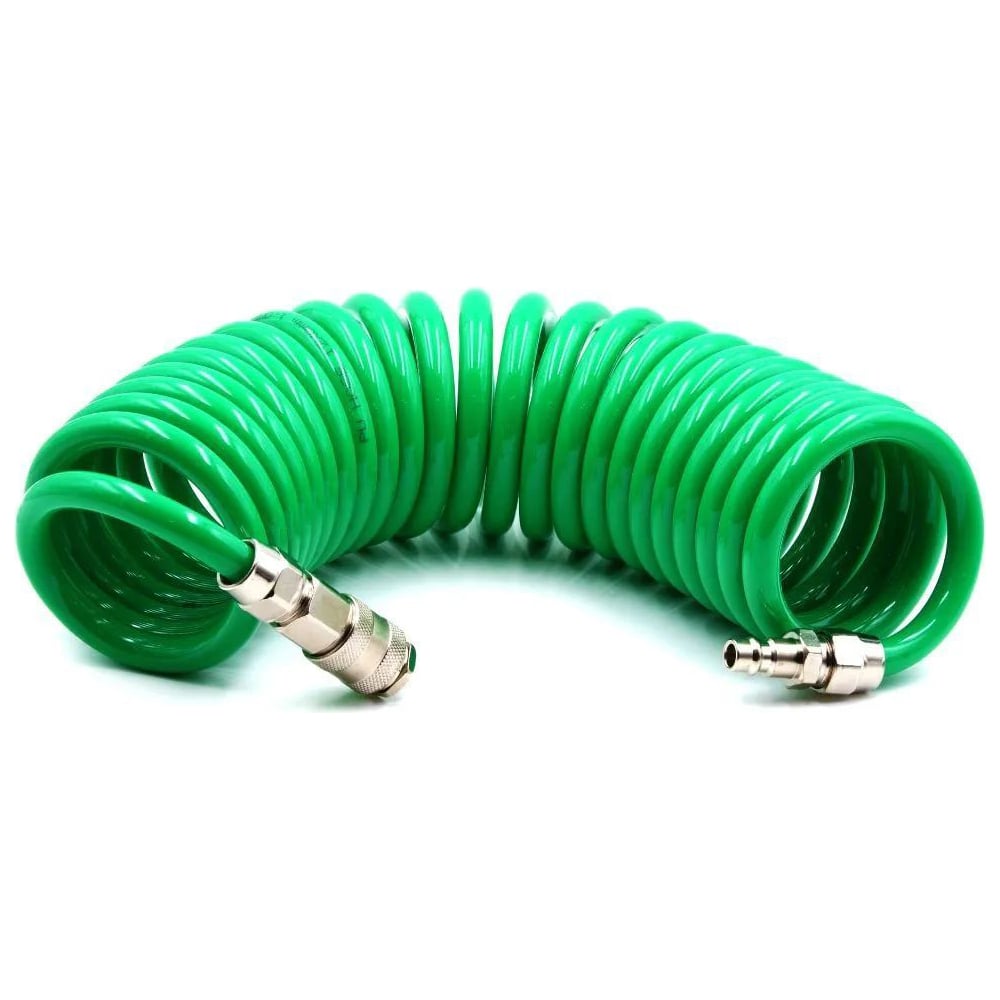 Изображение товара Полиуретановый спиральный пневматический шланг 5м 16 бар Rapid M+F HQ-mech