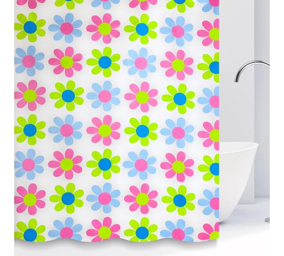 Изображение товара Штора для ванной комнаты Savol S-01718Z