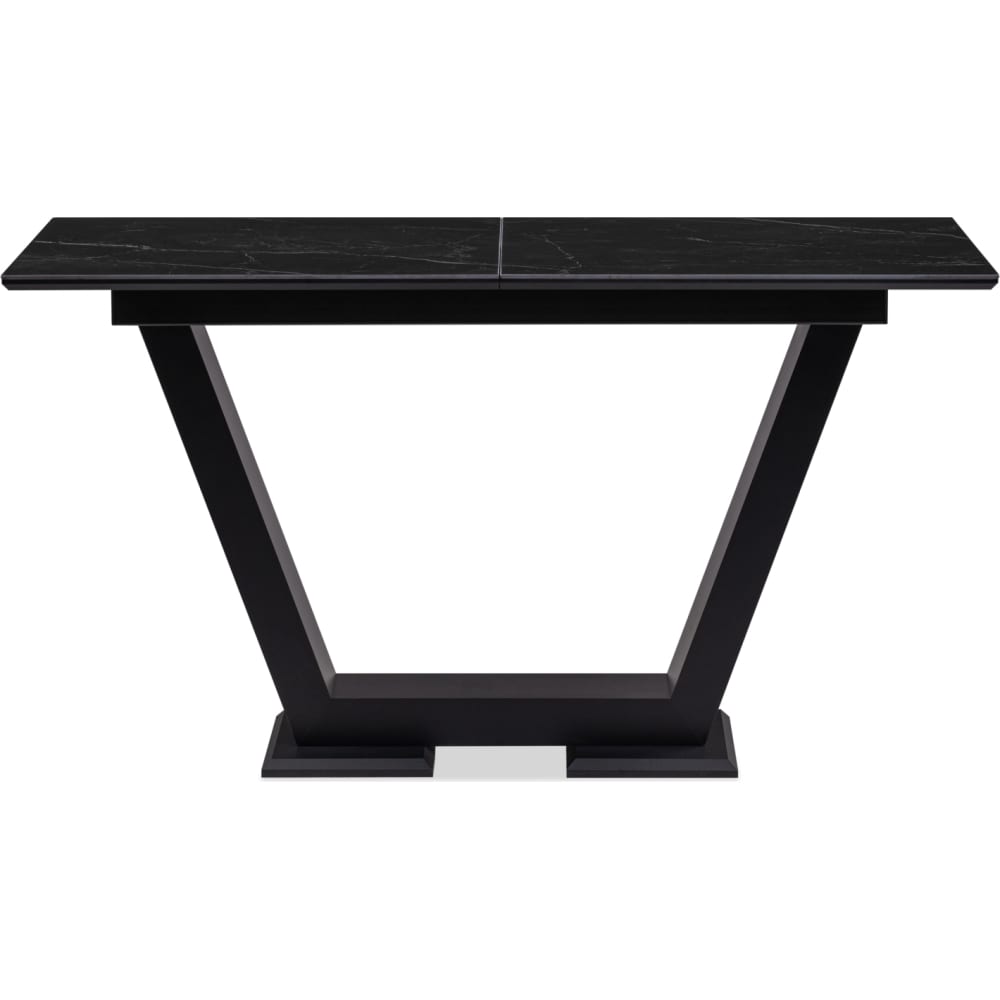 Керамический стол Woodville, цвет черный мрамор/черный кварц 532383 Иматра - фото 1