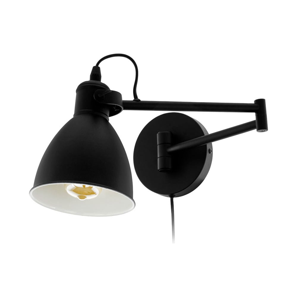 Изображение товара Современное бра EGLO SAN PERI 97886 с одной лампочкой E27 черное