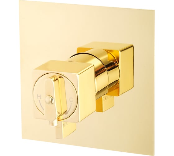 Изображение товара Смеситель Migliore KVANT GOLD скрытого монтажа, термостат, золото 25404