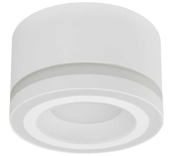 Изображение товара Настенно-потолочный светильник ЭРА спот OL51 WH GX53, IP20, белый Б0059804