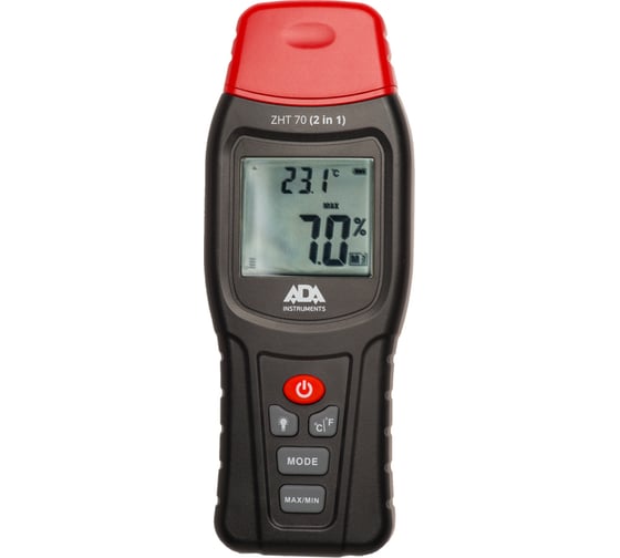 Изображение товара Контактный измеритель влажности и температуры ADA ZHT 70 (2 in 1) А00518