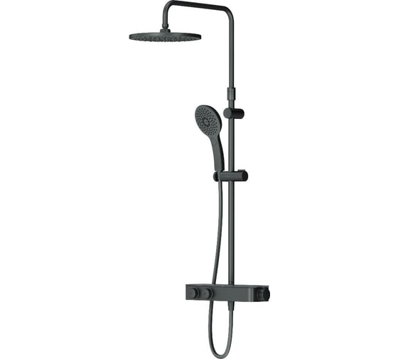 Изображение товара Душевая система AM.PM Inspire v2.0 смеситель с термостатом, верхний душ d 250 мм F0750A422
