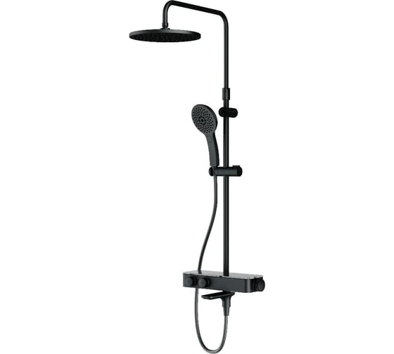 Изображение товара Душевая система AM.PM Inspire v2.0 смеситель с термостатом, верхний душ d 250 F0750A522