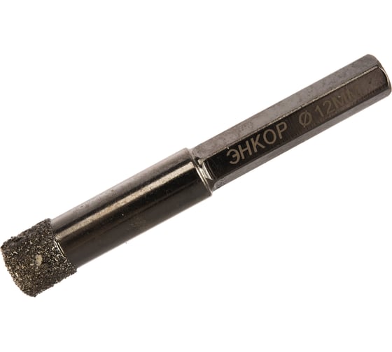 Изображение товара Сверло алмазное по керамограниту (12 мм) Энкор 48323
