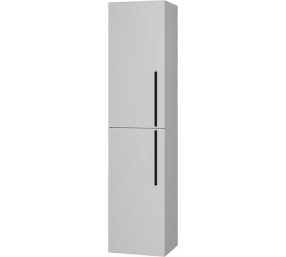 Изображение товара Подвесной пенал Misty Ненси - 35 прямой универсальный серая матовая эмаль П-Нен-05035-50