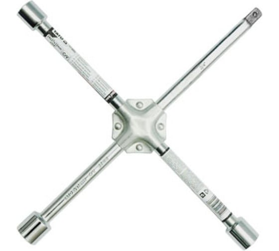 Изображение товара Усиленный баллонный крестовой ключ (24х27х32x3/4) YATO YT-0802