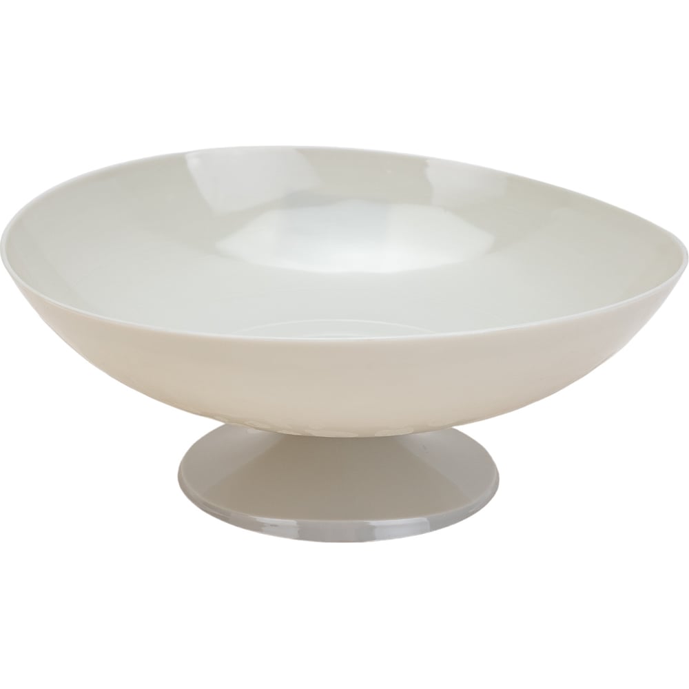 Изображение товара Ваза для фруктов Martika Люмици светло-серая 243х237х97 мм