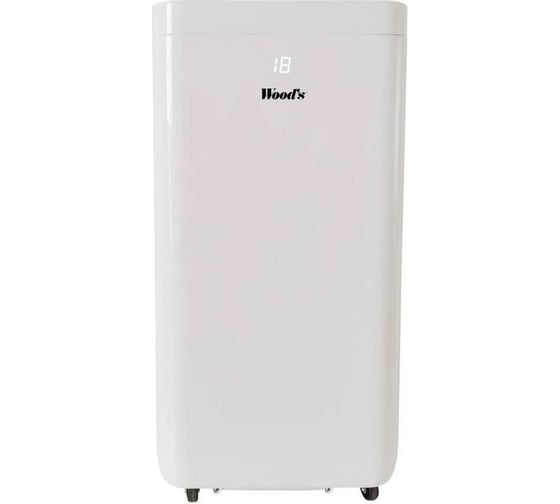 Изображение товара Мобильный кондиционер Woods MILAN 9K, ночной и авто режимы, таймер, Швеция WAC903G
