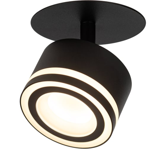 Изображение товара Встраиваемый светильник ЭРА под лампу GX53, DK114 BK черный Б0059790