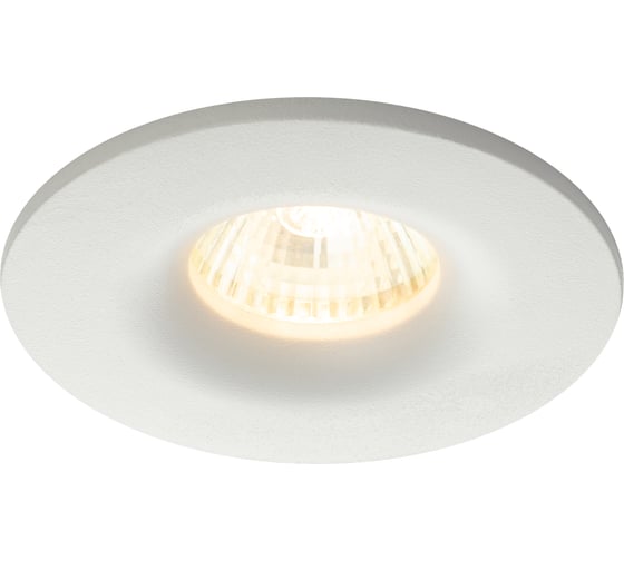 Изображение товара Встраиваемый светильник ЭРА алюминиевый KL105 WH MR16, GU5.3, белый Б0059791