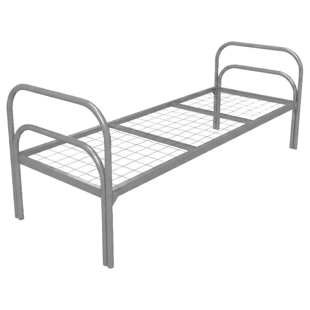 Изображение товара Кровать металлическая одноярусная SAMGRUPP "Хард + 2" 800x1900, сетка 100x50, двойная ножка, 2 перемычки КО-С-2Н-УС2 800х1900 (100х50) Изображение товара Кровать металлическая одноярусная SAMGRUPP "Хард + 2" 800x1900, сетка 100x50, двойная ножка, 2 перемычки КО-С-2Н-УС2 800х1900 (100х50)
