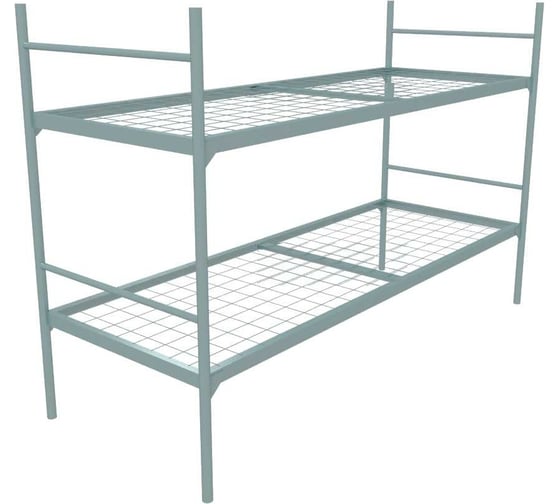 Изображение товара Кровать металлическая двухъярусная SAMGRUPP "хит" 1850x700, сетка 113x114, 1 перемычка КД-Э-УС1-Н 700х1850 (113х114)