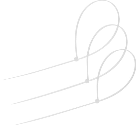 Изображение товара Нейлоновый хомут ТУНДРА для стяжки, 3.6x400 мм, 100 шт. 9380710