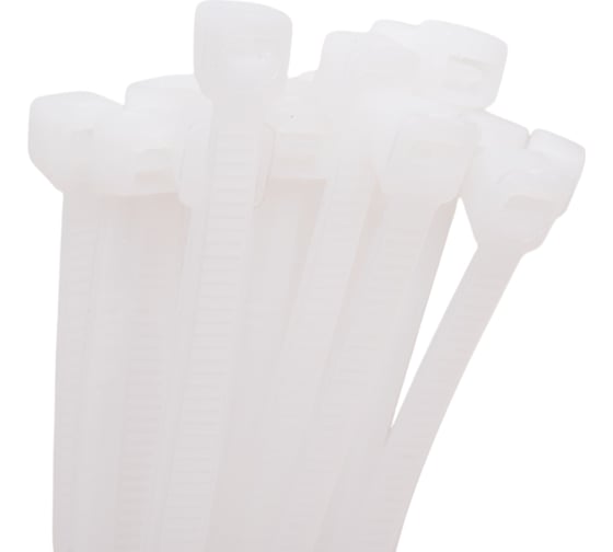 Изображение товара Нейлоновый хомут ТУНДРА для стяжки, 4.8x400 мм, 100 шт. 9380720