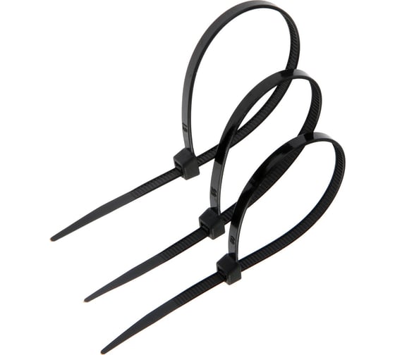 Изображение товара Нейлоновый хомут ТУНДРА для стяжки, 4.8x200 мм, 100 шт. 9380715