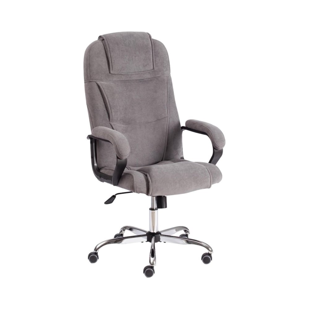 Изображение товара Кресло Easy Chair ut_ echair priority хром 22, флок, серый, 29 1739529