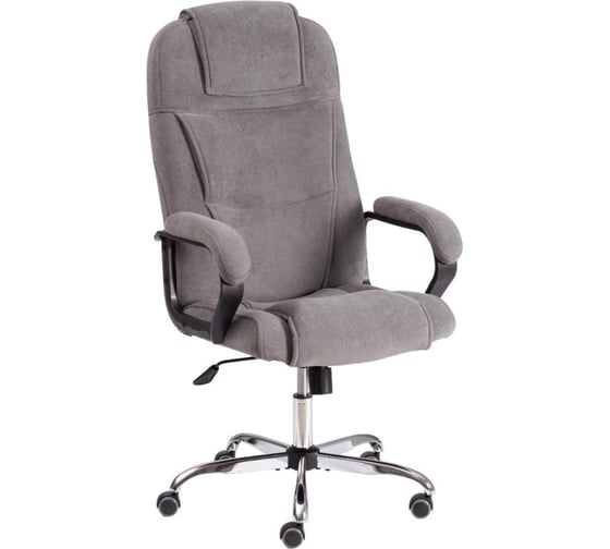 Изображение товара Кресло Easy Chair ut_ echair priority хром 22, флок, серый, 29 1739529