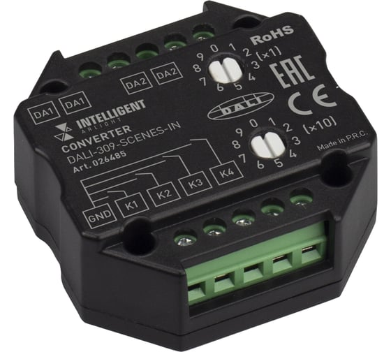 Изображение товара Конвертер Arlight INTELLIGENT DALI-309-SCENES-IN 026485