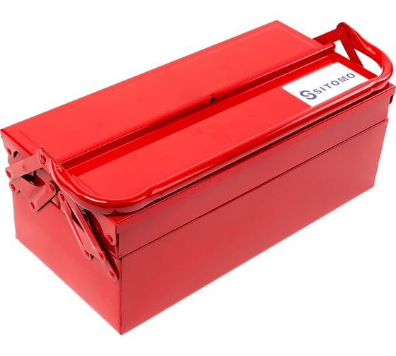 Изображение товара Ящик для инструментов SITOMO 420х200х150 мм, металл, 3-х секционный 1090870