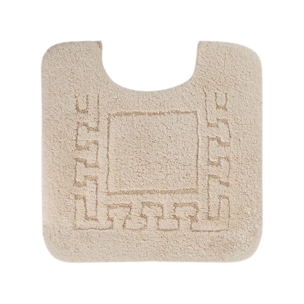 Изображение товара Коврик для WC Migliore COMPLEMENTI 60x60 см., кремовый, узор