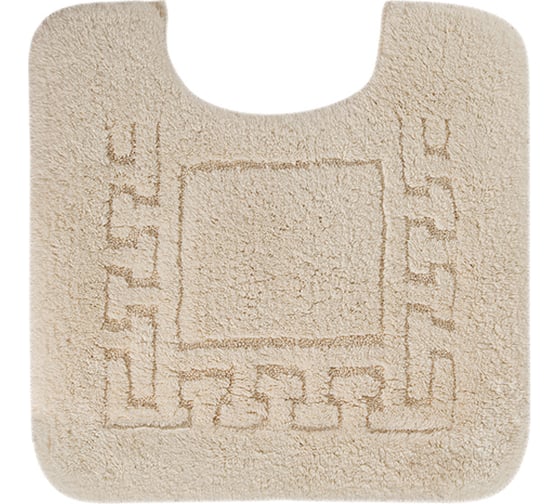 Изображение товара Коврик для WC Migliore COMPLEMENTI 60x60 см., кремовый, узор 5 22974