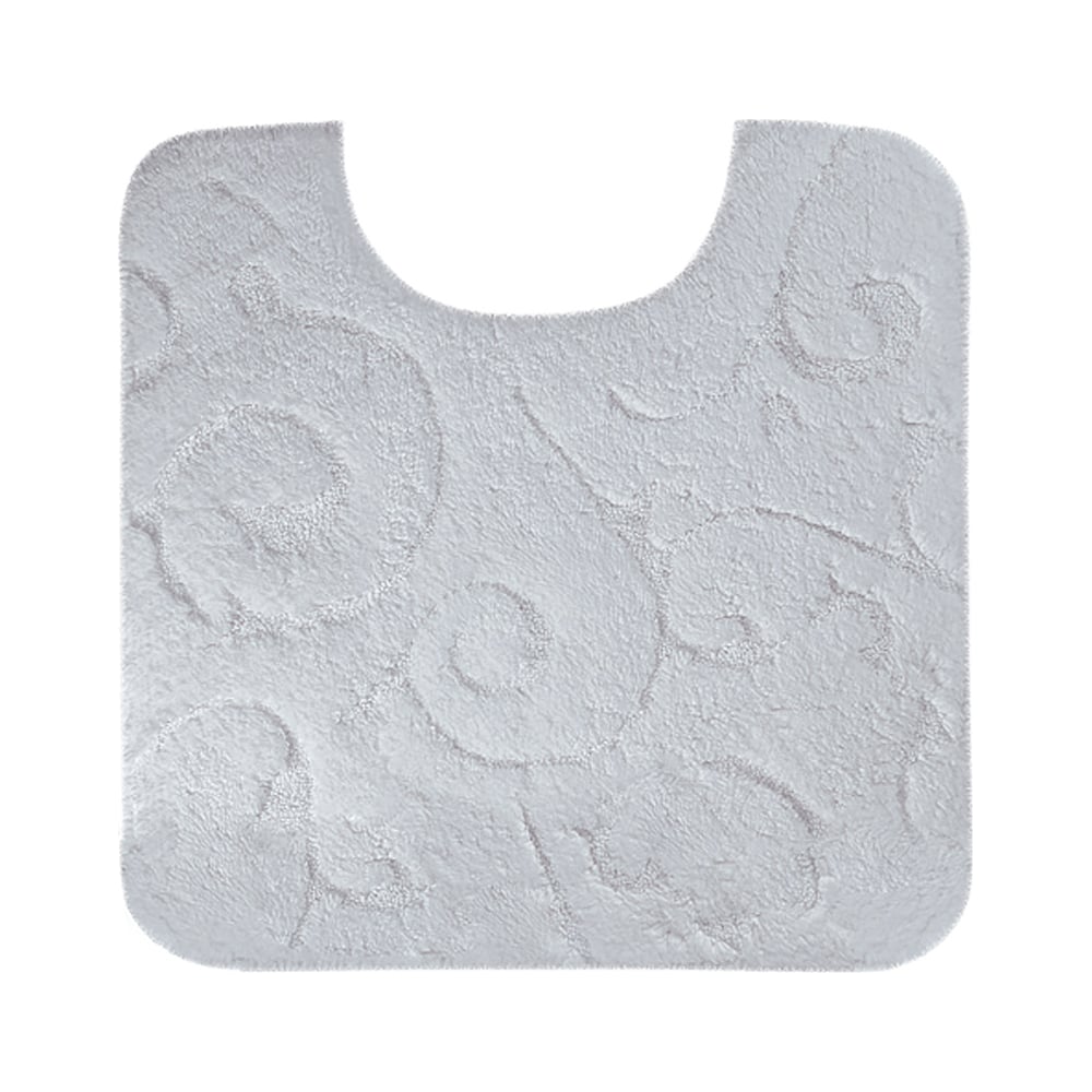 Изображение товара Коврик для WC Migliore COMPLEMENTI 60x60 см белый узор противоскользящее