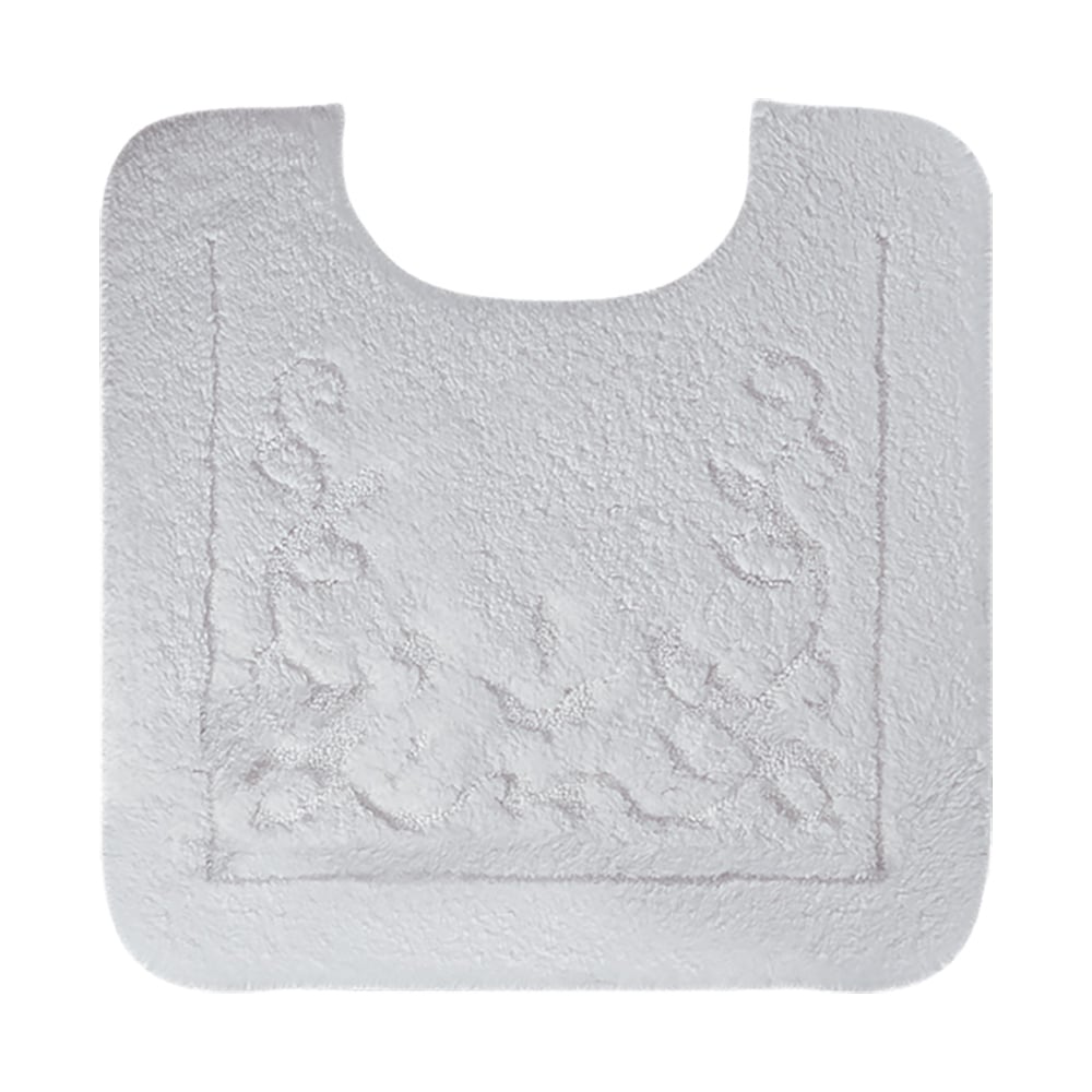 Изображение товара Коврик для туалета Migliore COMPLEMENTI 60x60 см, белый, узор 3