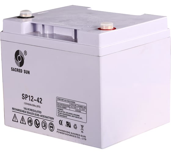 Изображение товара Аккумуляторная батарея SACRED SUN SP12-42 00-00003735