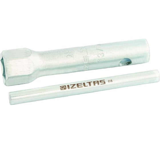 Изображение товара Трубчатый торцевой ключ IZELTAS 21мм, длина 120 мм 1841070021