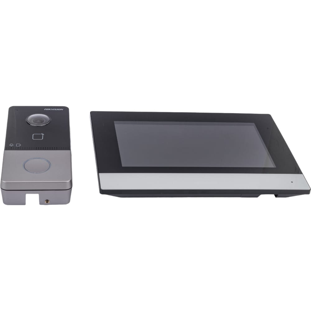 Комплект домофона системы видеодомофонии Hikvision комплект для защиты экрана pdp nintendo switch для ns