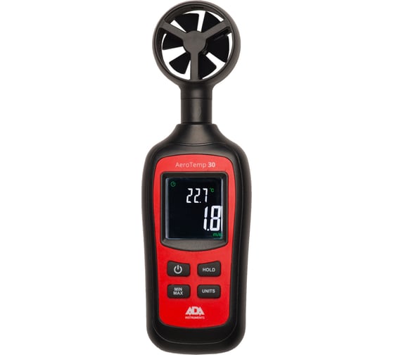 Изображение товара Анемометр с крыльчаткой ADA AeroTemp 30 А00515