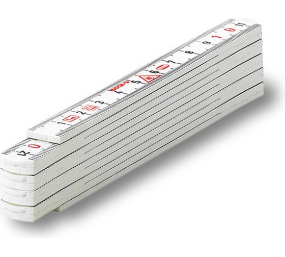 Изображение товара Складной метр (1 м, пластик) SOLA HKM 1/10W 53031301
