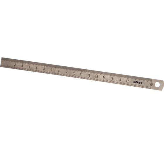 Изображение товара Стальная гибкая линейка 200 мм SOLA LSS 200 56103101