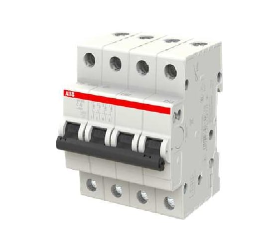 Изображение товара Автоматический выключатель ABB 4-полюсной sh204 c50 2CDS214001R0504