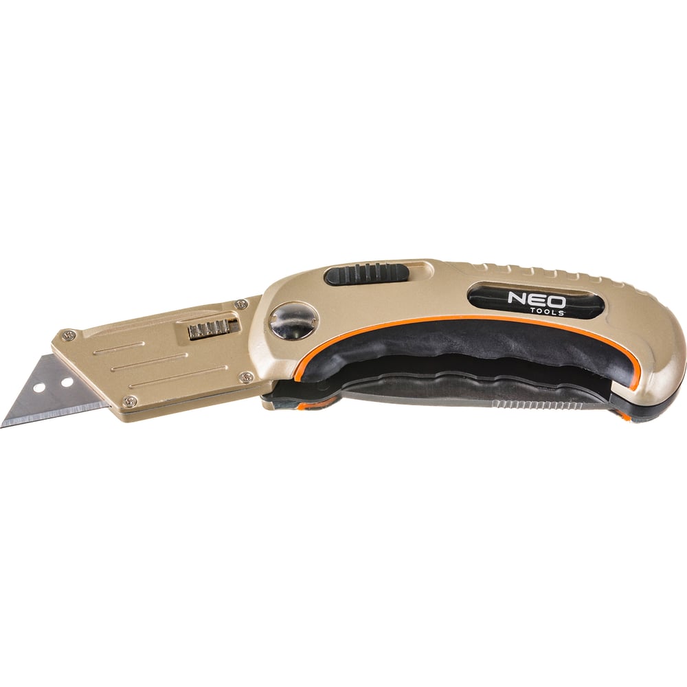 Изображение товара Нож с трапециевидным лезвием NEO Tools 63-710