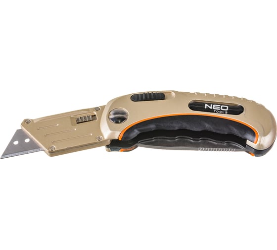 Изображение товара Нож с трапециевидным лезвием NEO Tools 63-710