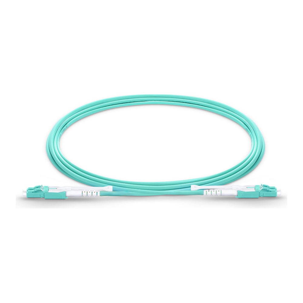 Изображение товара Оптический дуплексный патч-корд TopLAN LC-LC 10 м OM3 для панелей высокой плотности