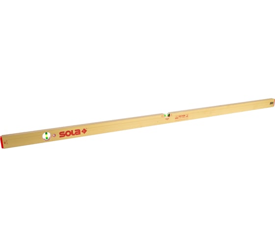 Изображение товара Алюминиевый уровень (L=150 см, 2 глазка) SOLA AZ 150 01161501