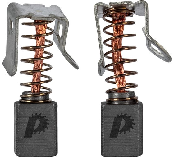 Изображение товара Щетки графитовые для BOSCH (аналог 2607034904) с пружиной 6x7.5x9 мм ПРАКТИКА 790-830