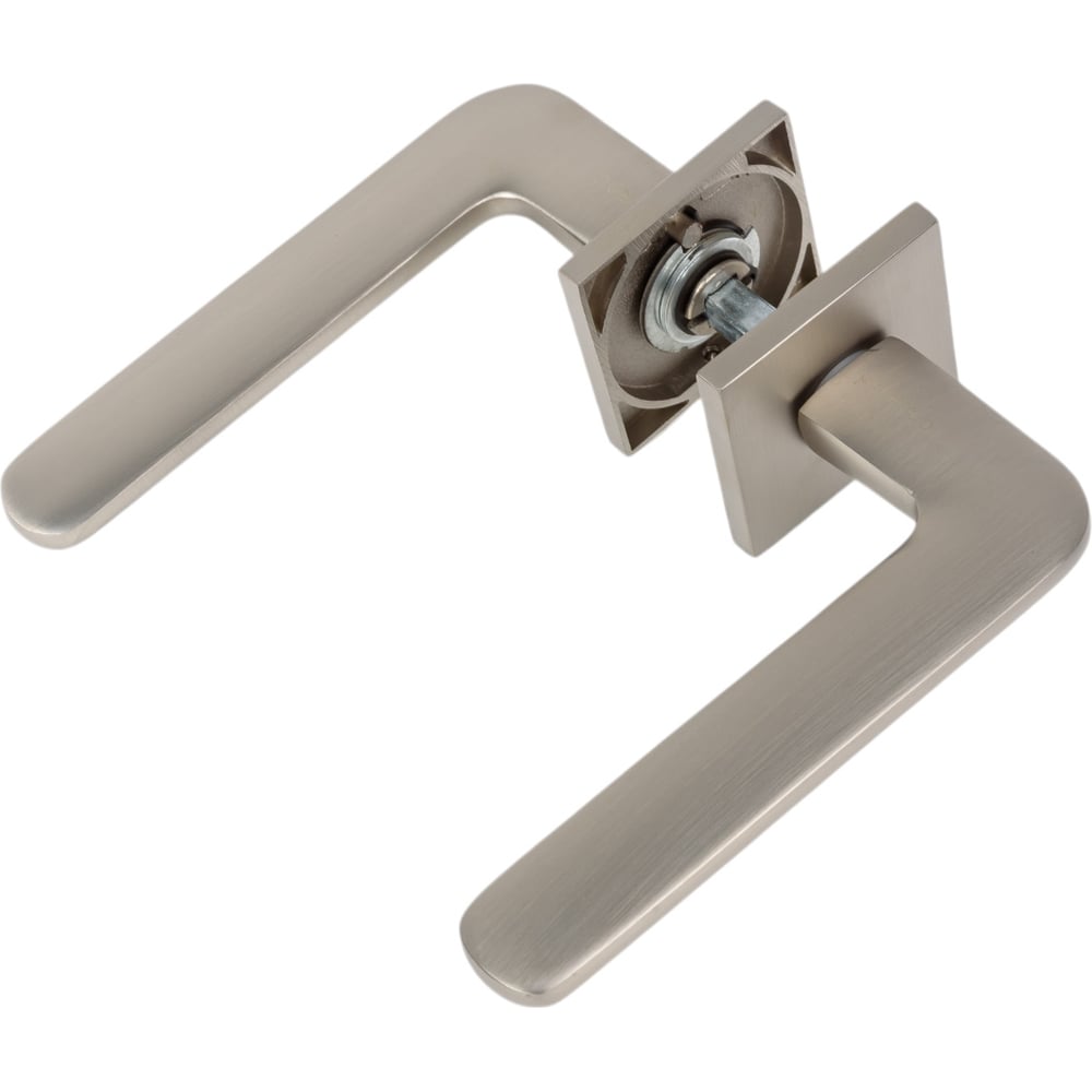 Изображение товара Дверная ручка PUERTO Гляссе серия SLIM никель супер матовый INAL 555-03