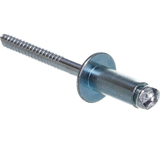 Изображение товара Заклепка вытяжная открытая сталь/сталь St/St (50 шт; 6.4x14 мм; Борт: Стандарт) MESSER 114016414-50