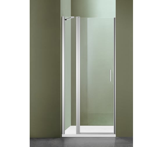 Изображение товара Душевое ограждение SANTREK AQUA Luna-DF-1200-C-Chrome 1200х1850 мм, прямое, стекло прозрачное 5 мм, профиль хром 308539