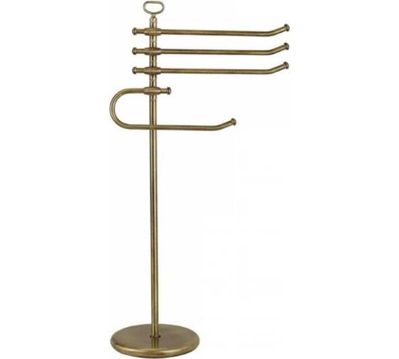 Изображение товара Стойка для полотенец Migliore MIRELLA низкая, h95 см., бронза 17196