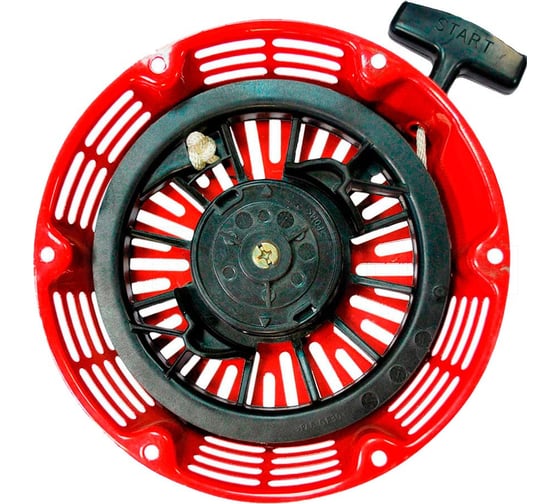 Изображение товара Стартер ручной для двигателя типа GX390 5KW NEW (большой/красный, круглый ус) китайский аналог 188 TORGWIN ZZ-CT3905KWNEW