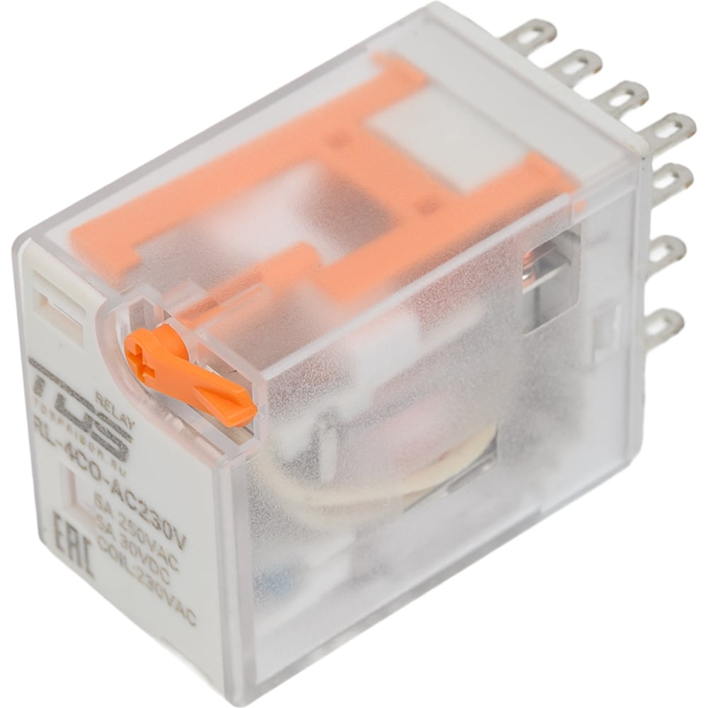 Изображение товара Катушка электромагнитная TDS RL-4CO-AC230V-5 230В 4 перекидных контакта