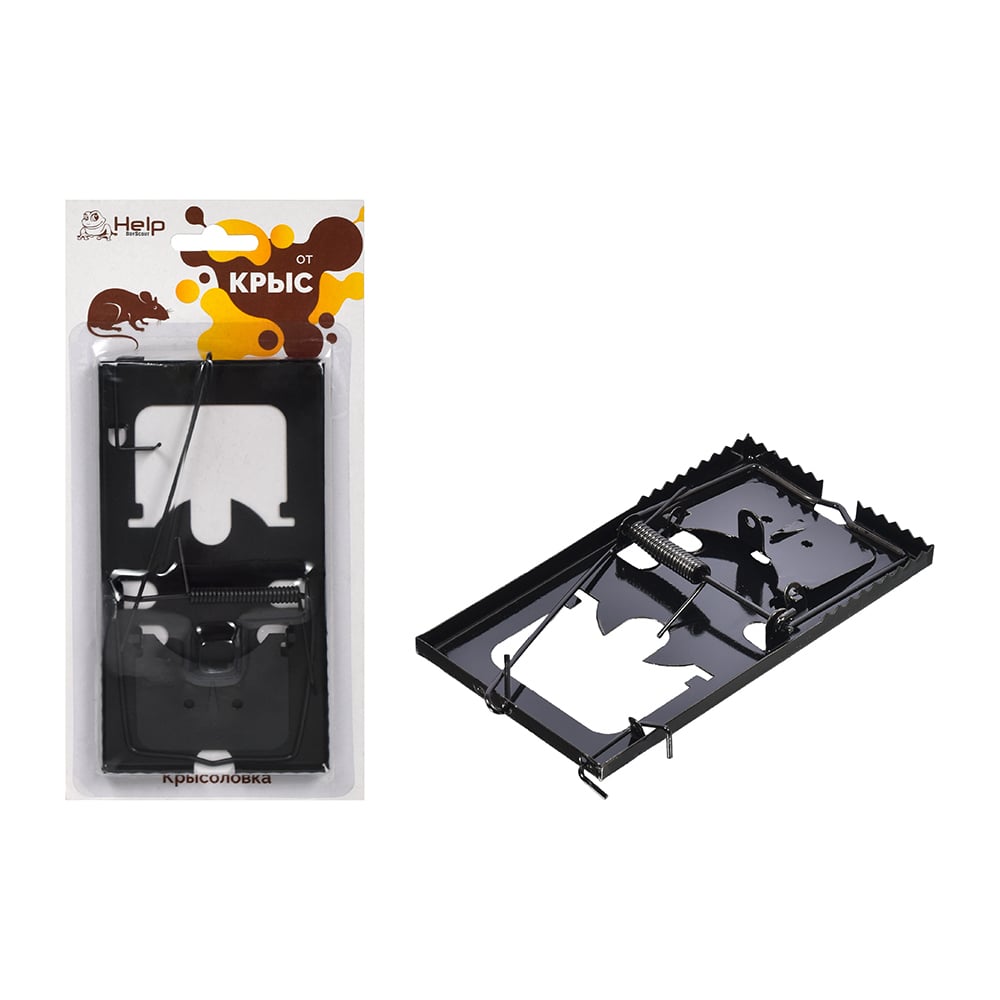 Изображение товара Крысоловка, металл 16х9см HELP 80268