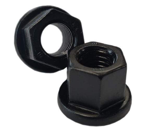 Изображение товара Гайка с фланцем ZAMETAL М10 10.0 DIN 6331, высокая, Б/П, упаковка 1000 шт. ZA109957