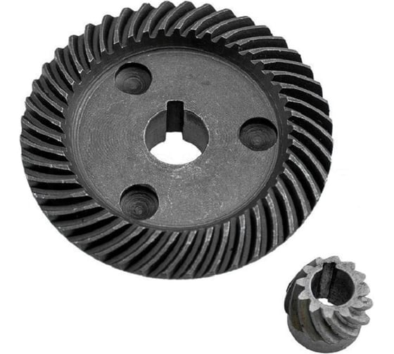 Изображение товара Коническая пара №0 для УШМ 230 мм косой зуб, под шпонку TORGWIN KP-N00